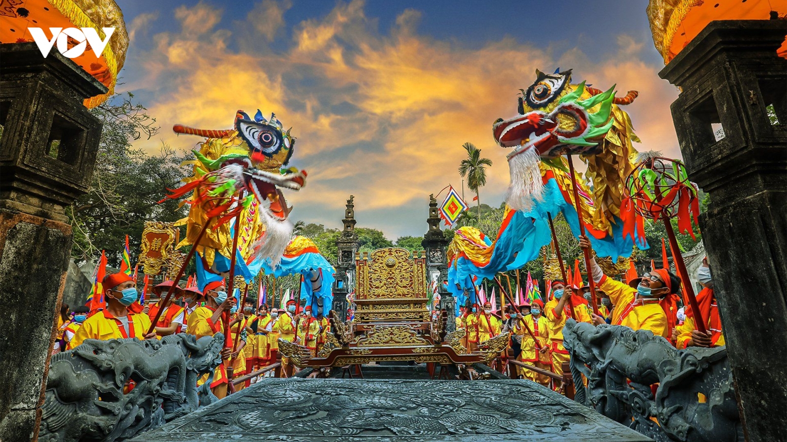71 hoa hậu các nước tham gia Festival Tràng An kết nối di sản - Ninh Bình 2022