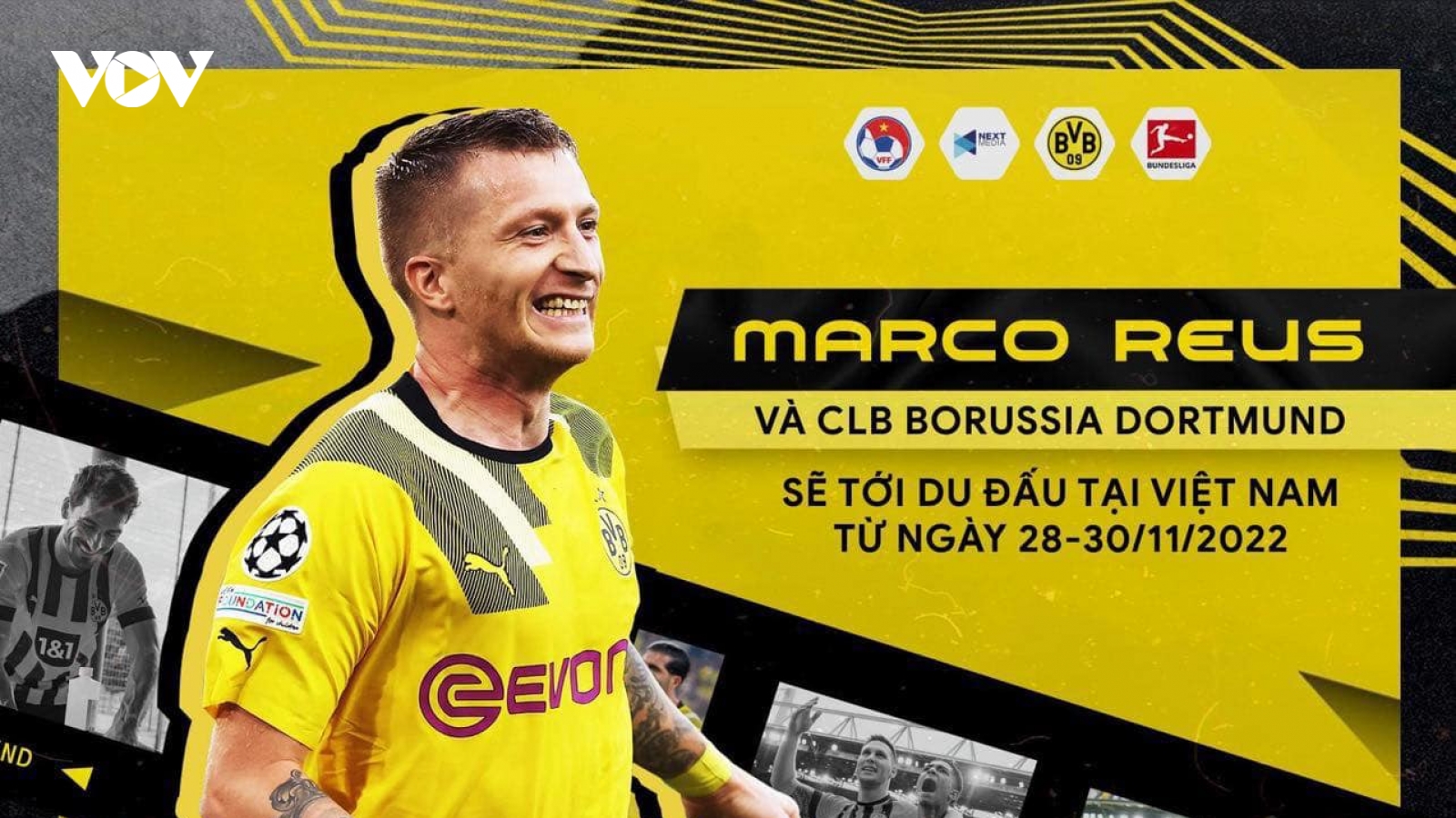 Marco Reus cùng Dortmund sang Việt Nam du đấu