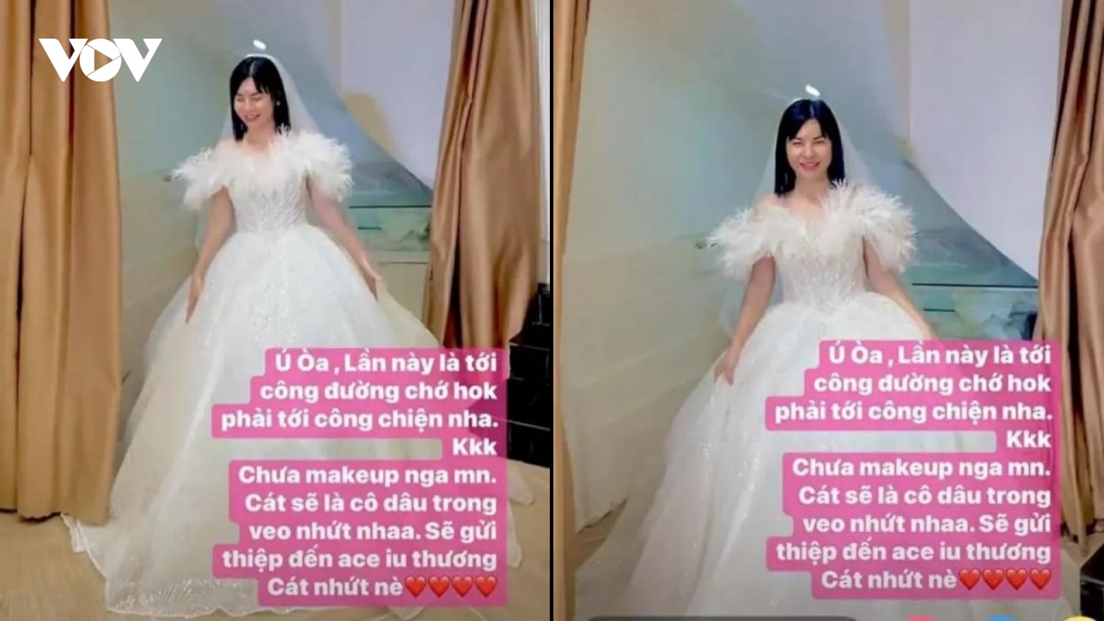 Chuyện showbiz: Cát Phượng đi thử váy cưới sau 2 năm chia tay Kiều Minh Tuấn