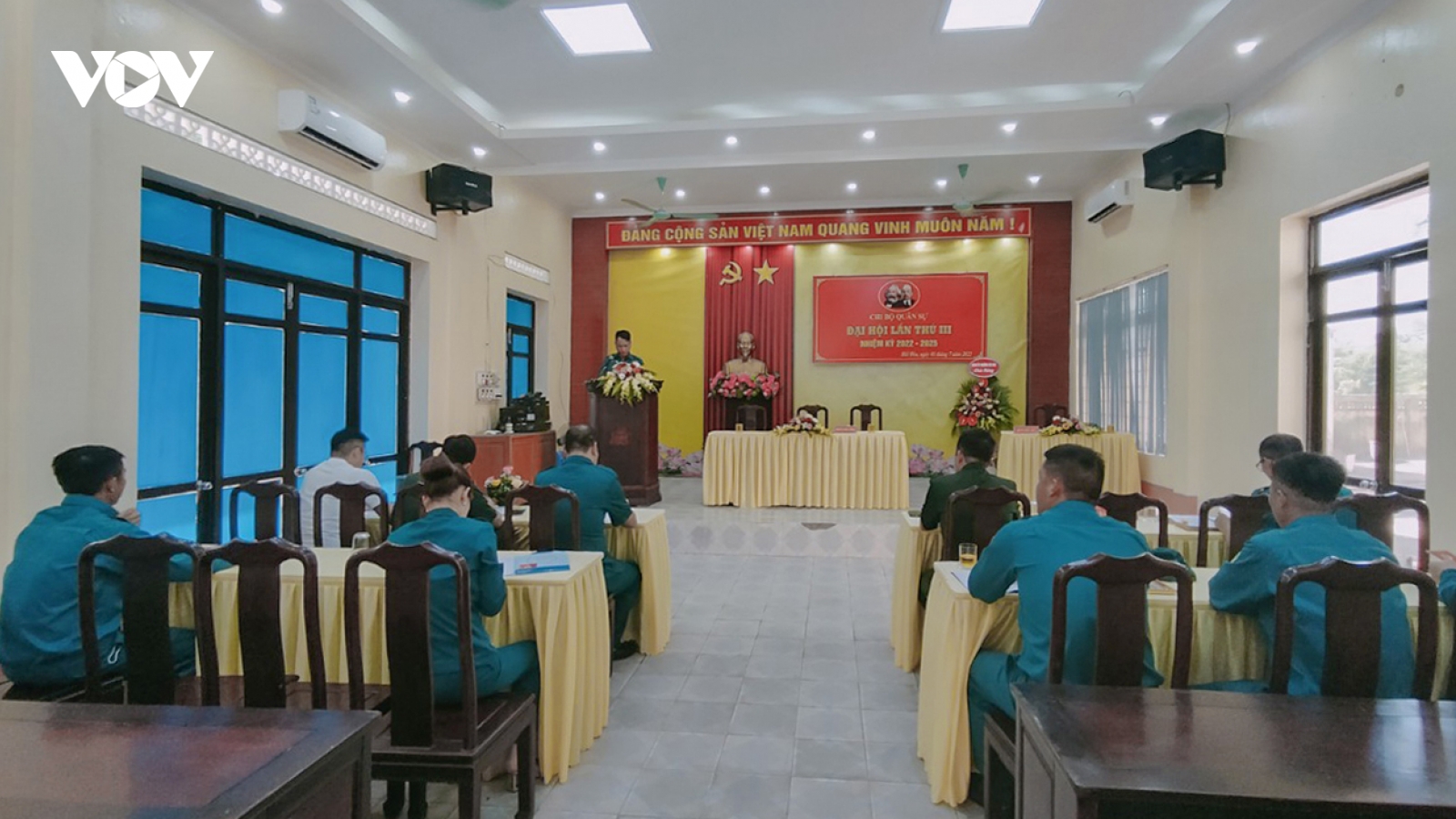 Tất cả các xã, phường của TP Móng Cái đã thành lập chi bộ quân sự