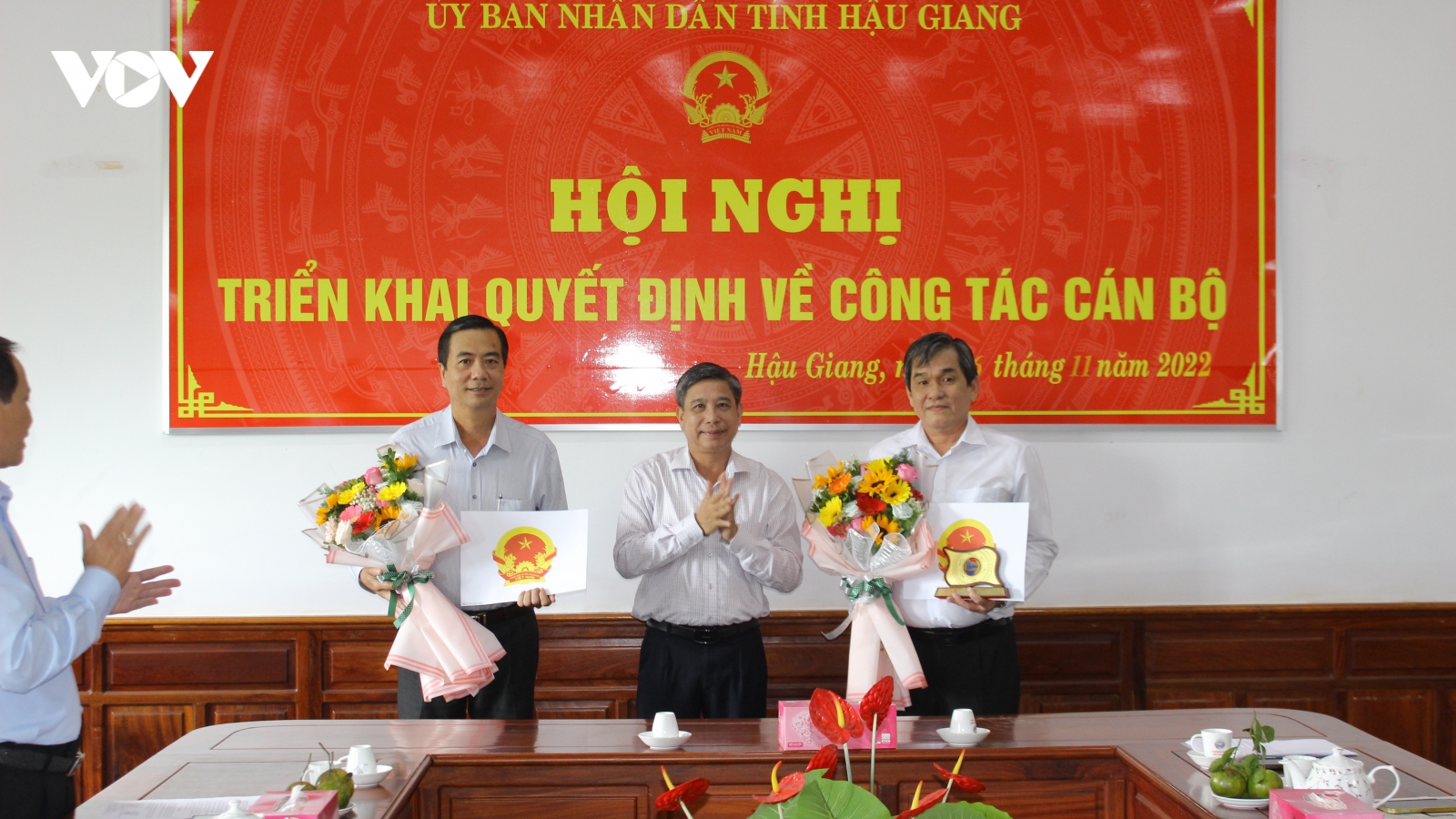Hậu Giang điều động, bổ nhiệm cán bộ