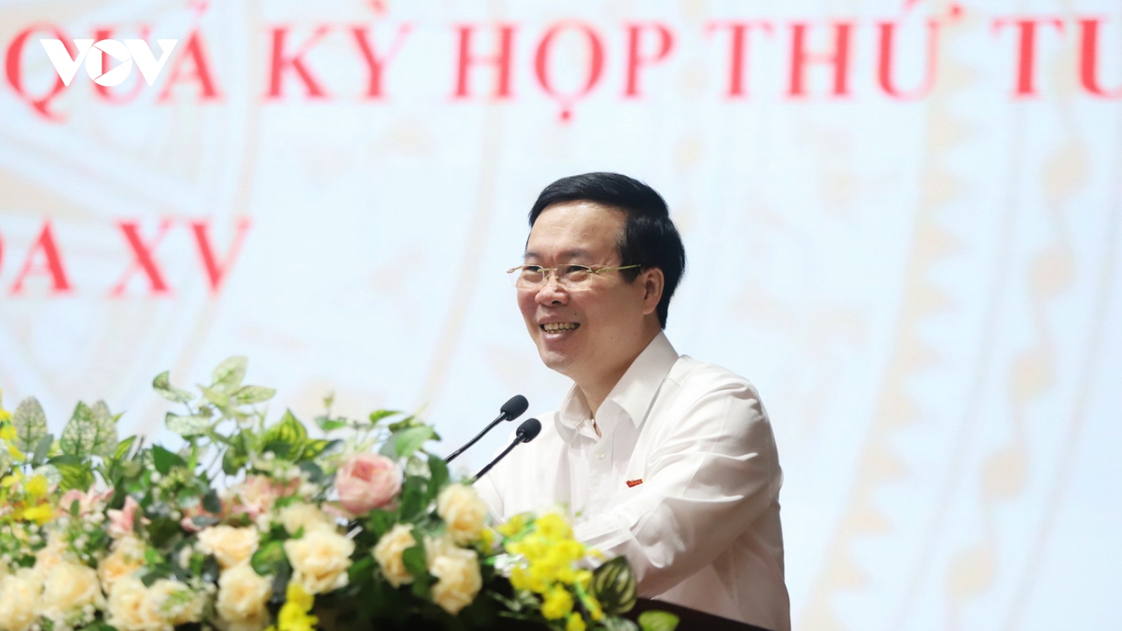 Ông Võ Văn Thưởng đề nghị cấp ủy, chính quyền tăng cường đối thoại với cử tri 