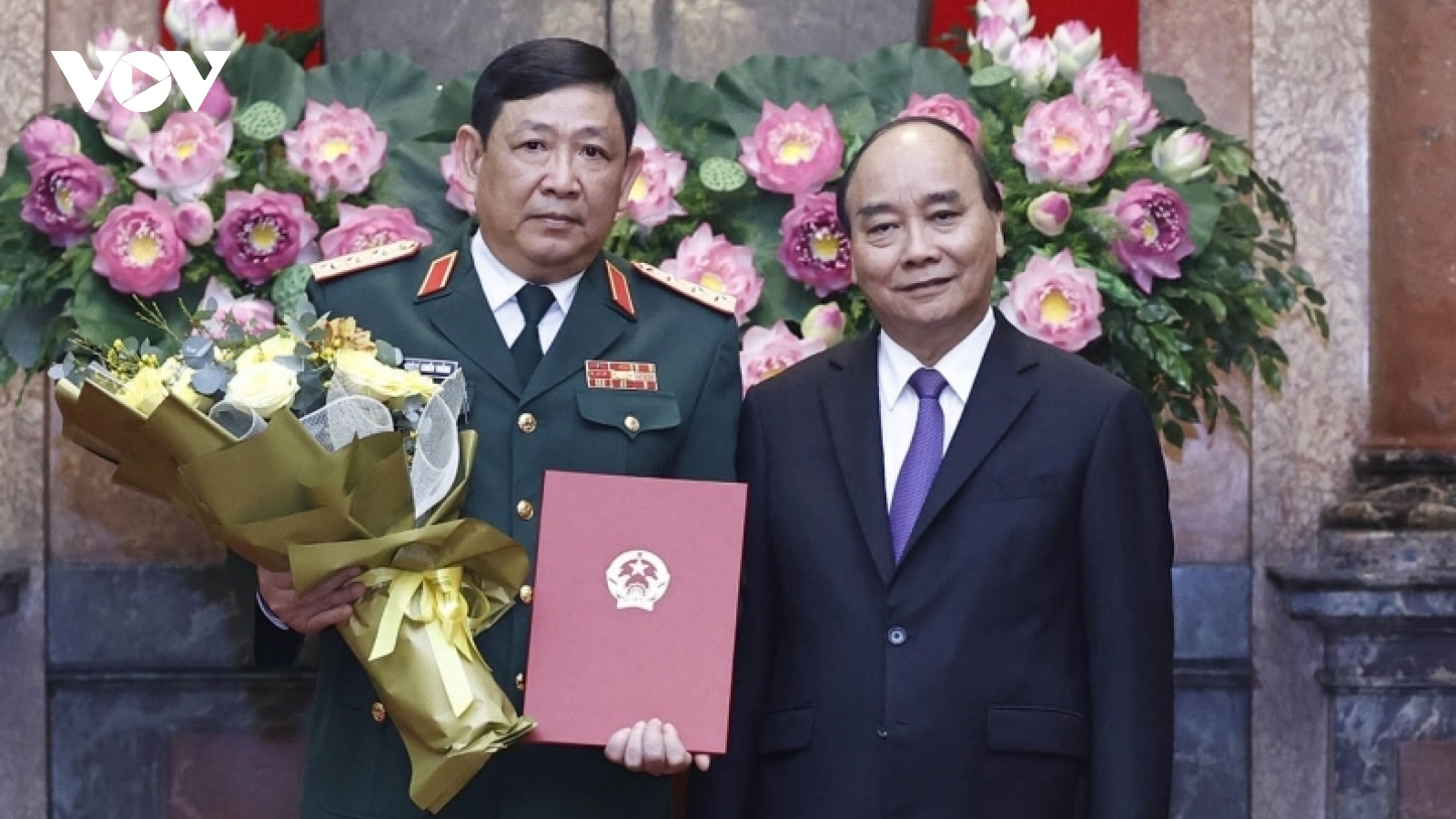 Thăng quân hàm Thượng tướng cho Phó Tổng Tham mưu trưởng QĐND Việt Nam