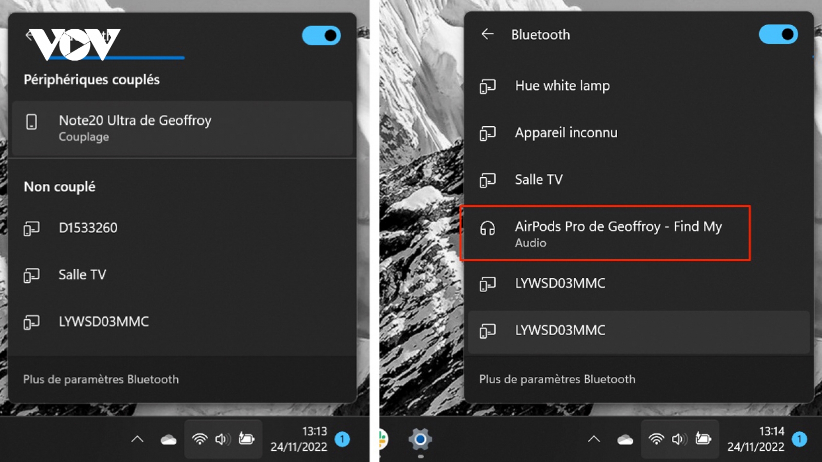 Cách kết nối AirPods trên máy tính chạy Windows