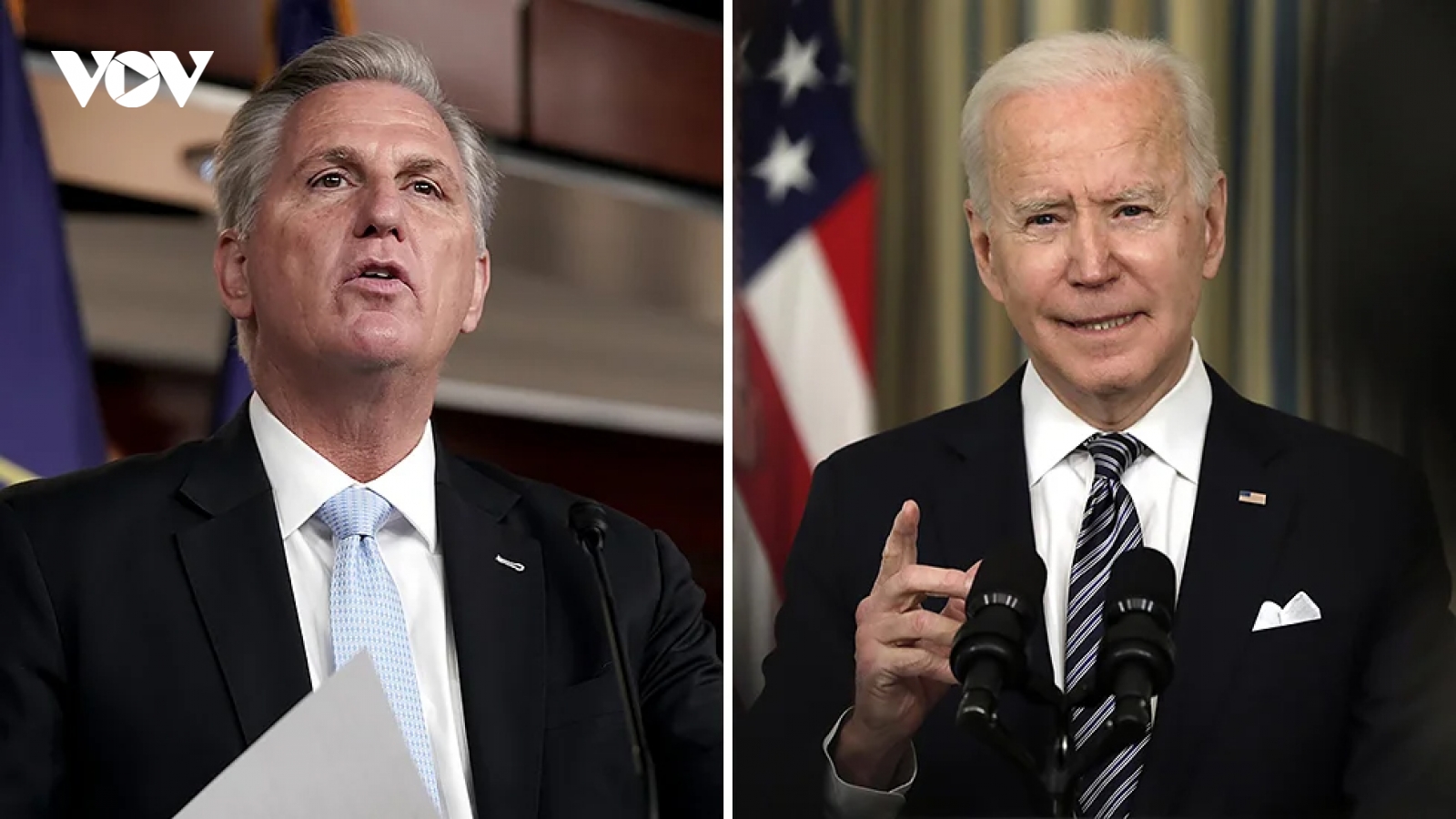 Tổng thống Mỹ Biden đã nói chuyện với lãnh đạo phe thiểu số tại Hạ viện