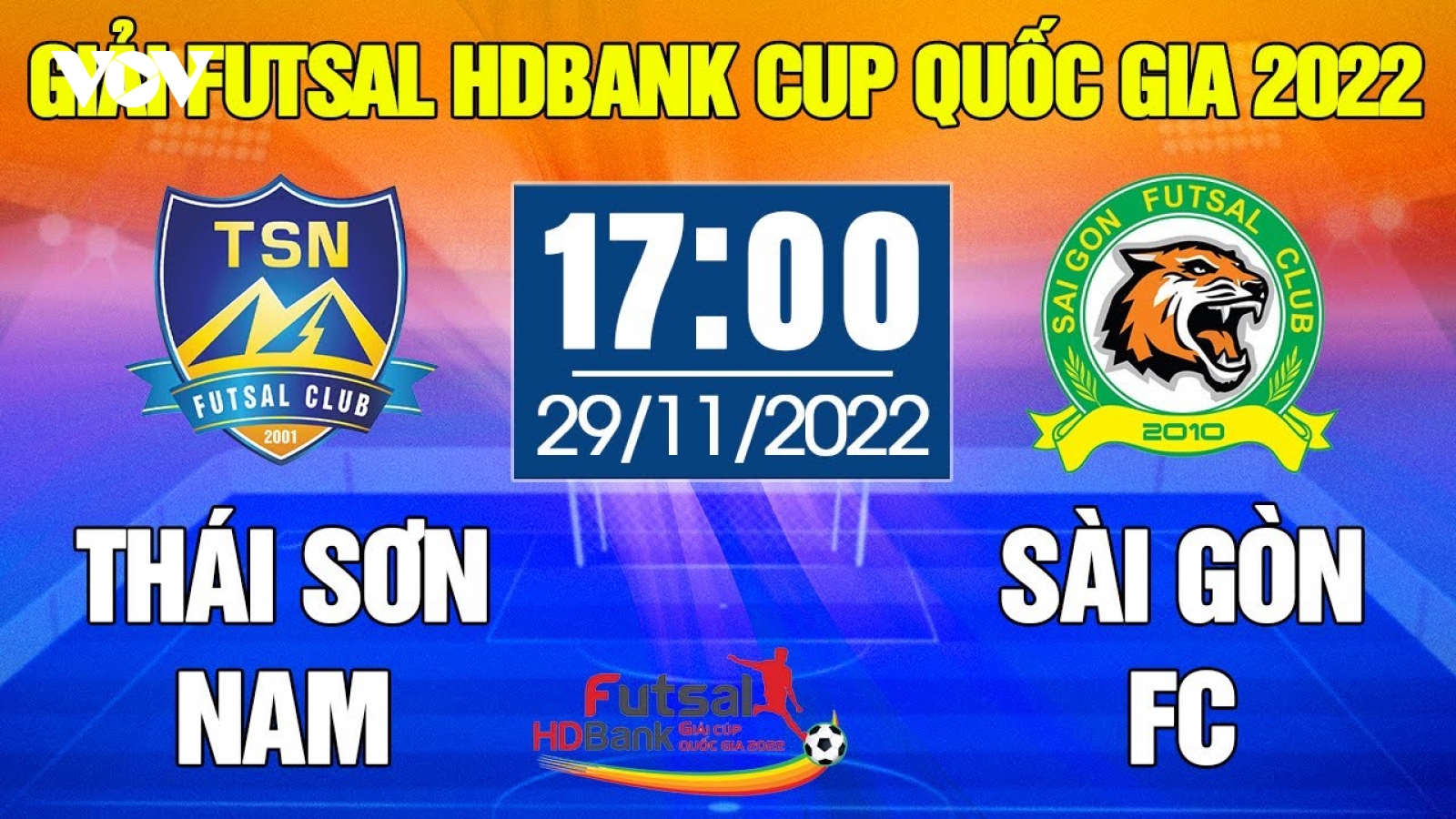 Xem trực tiếp Thái Sơn Nam vs Sài Gòn FC giải Futsal HDBank Cúp Quốc gia 2022