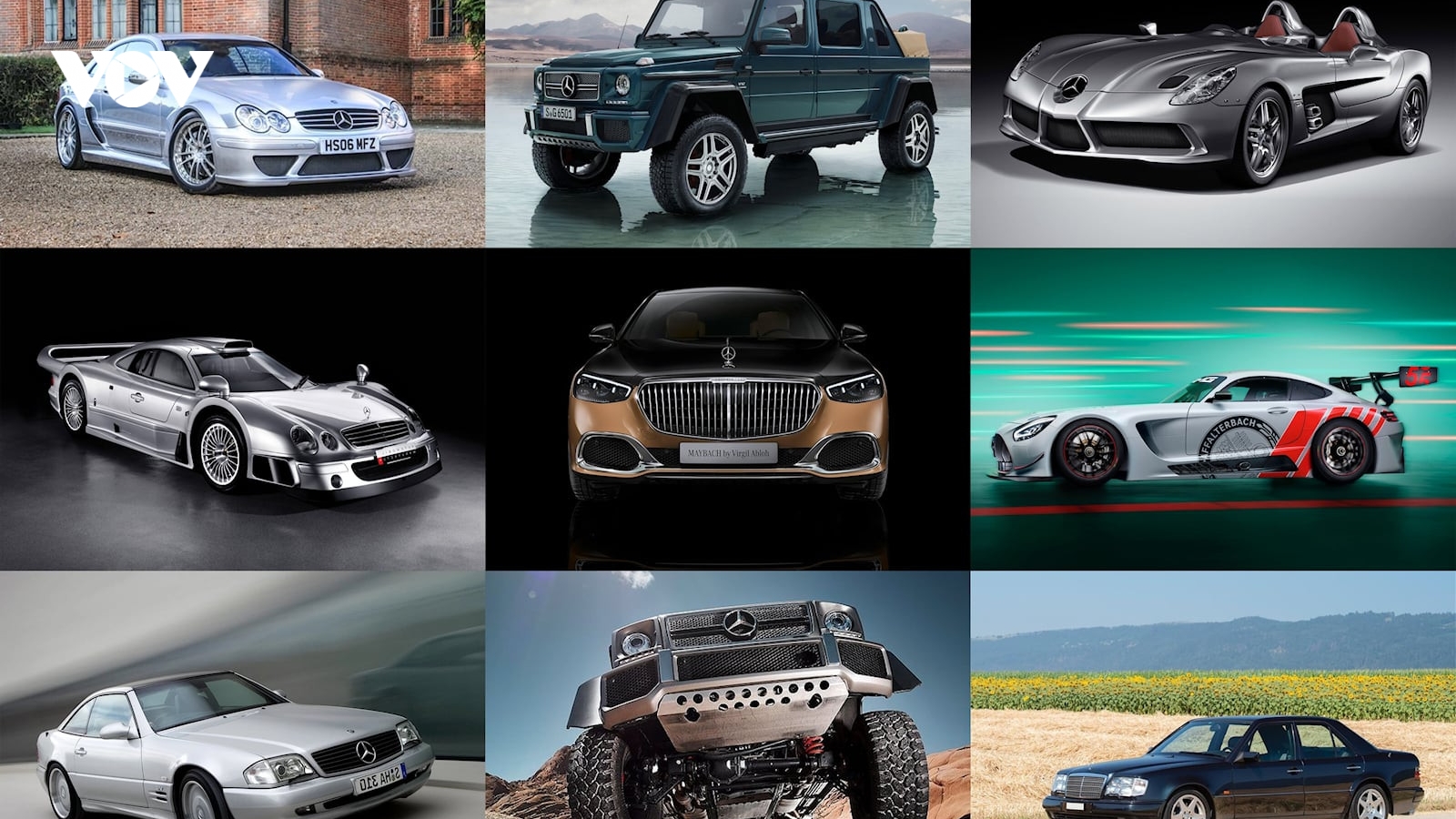 Top 9 chiếc Mercedes phiên bản giới hạn đẹp nhất, nhanh nhất và hiếm nhất