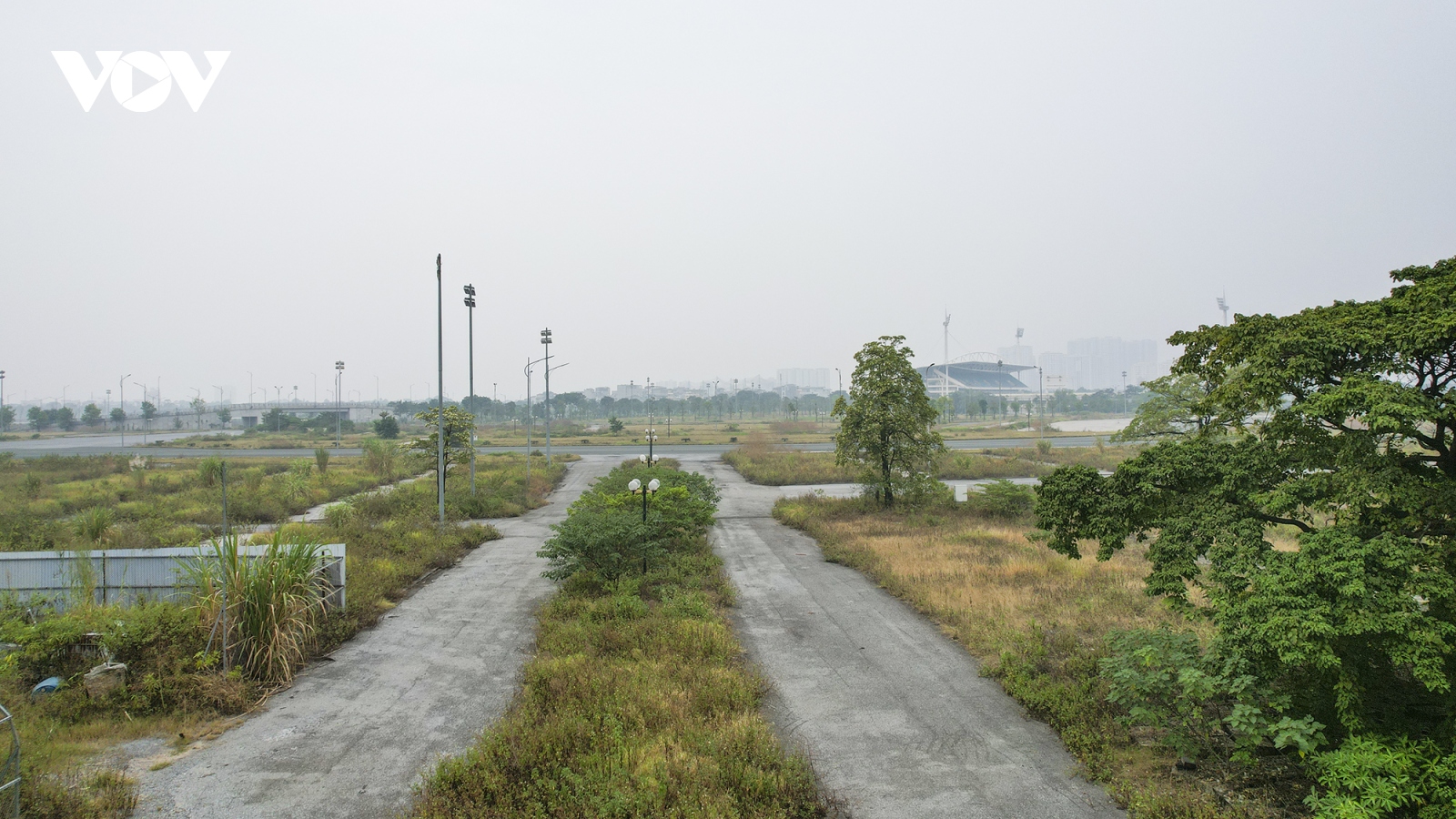 Đường đua F1 ở Hà Nội đang bị bỏ hoang