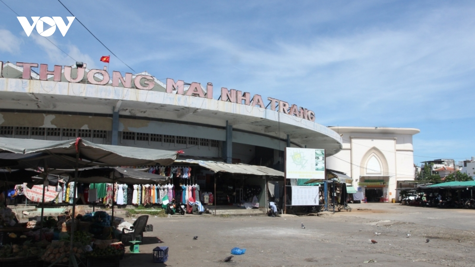 Tiểu thương chợ Đầm mới Khánh Hòa phàn nàn về công năng sử dụng