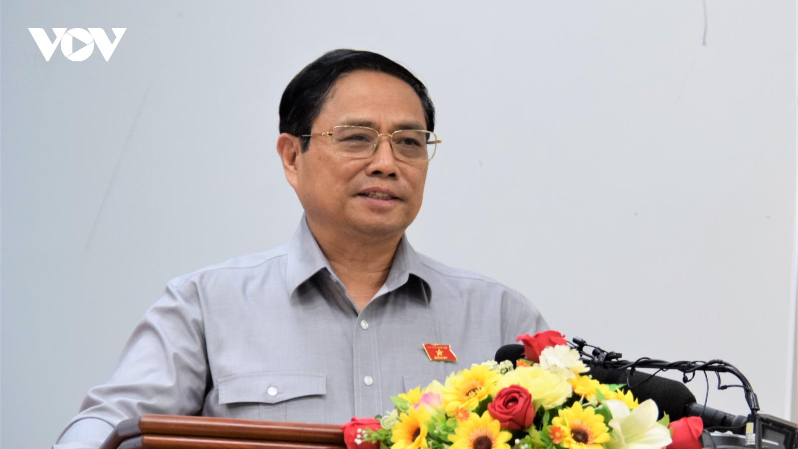Thủ tướng Phạm Minh Chính tiếp xúc cử tri thành phố Cần Thơ sau Kỳ họp thứ 4
