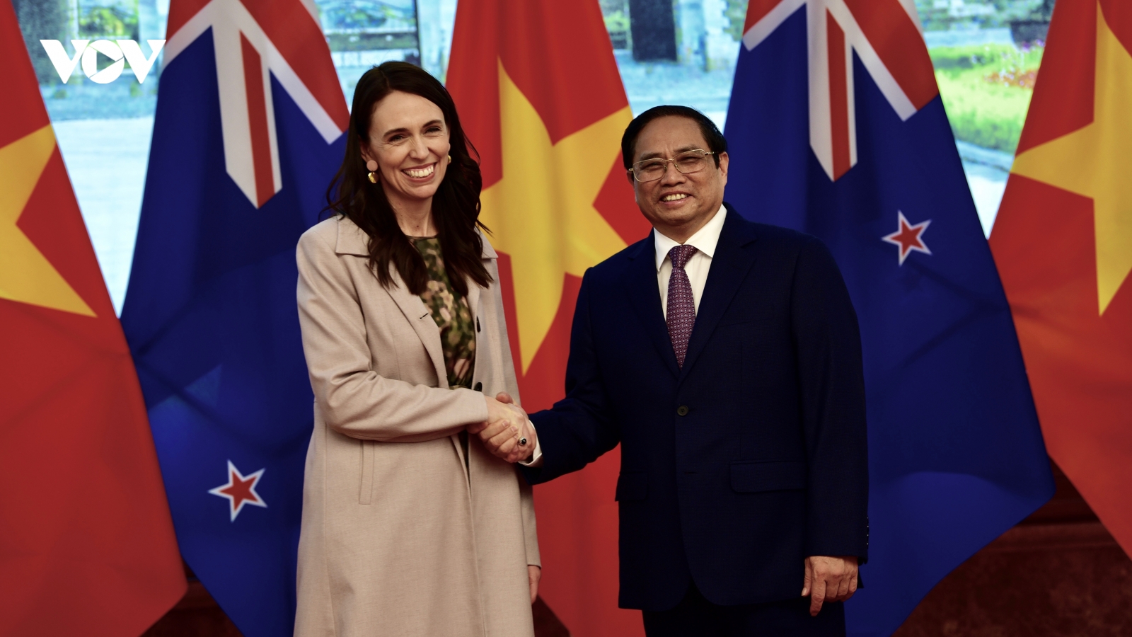 Việt Nam và New Zealand nhất trí đưa kim ngạch hai chiều đạt 2 tỷ USD vào năm 2024