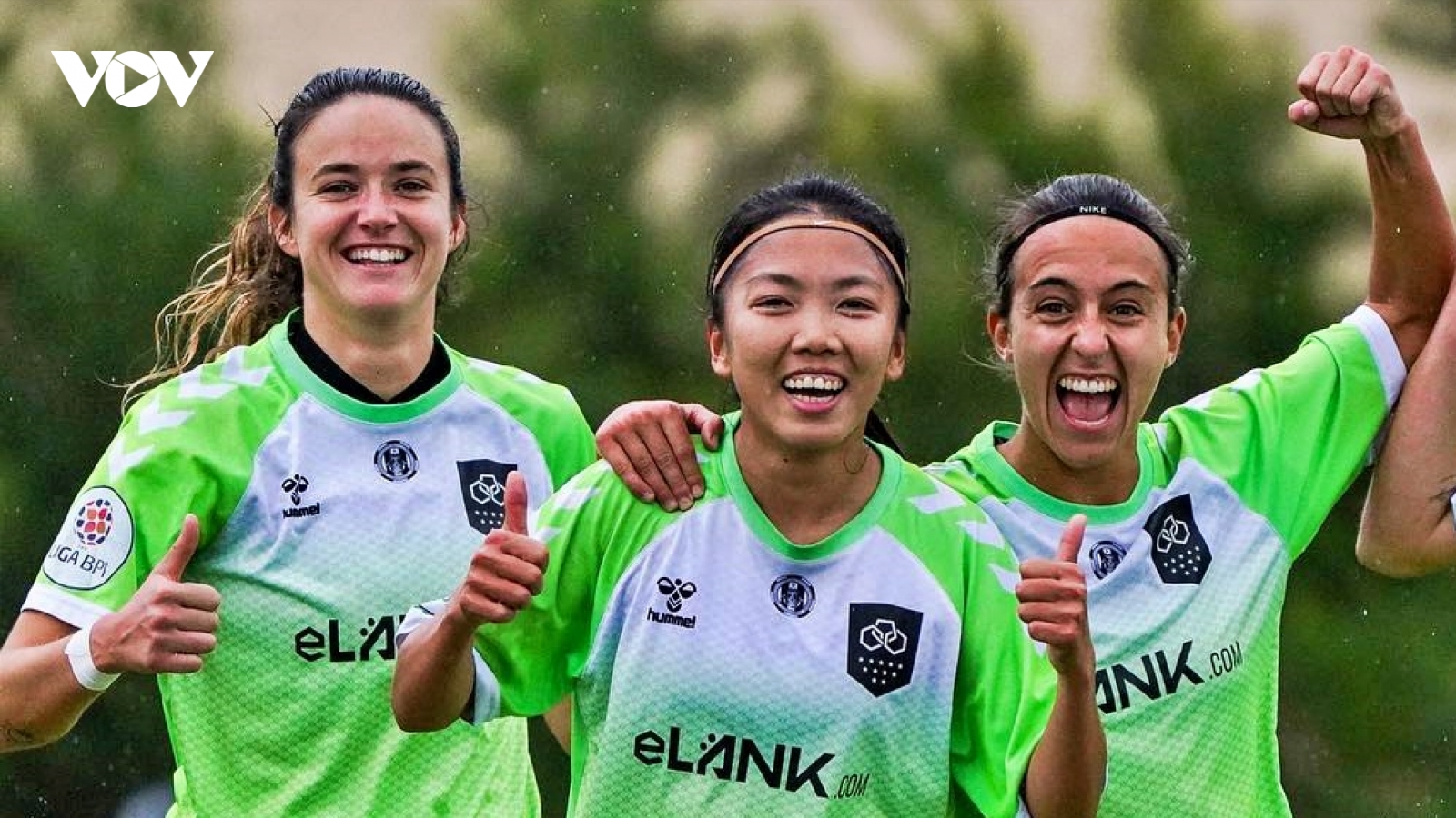 Huỳnh Như ghi cú đúp, Lank FC thắng "bàn tay nhỏ" trước Ovarense