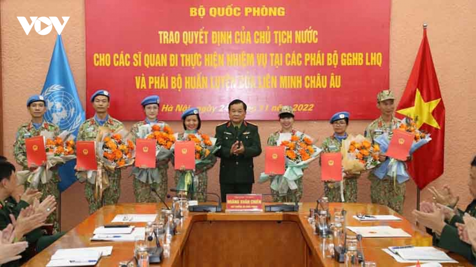 Việt Nam lần đầu tiên cử sĩ quan gìn giữ hòa bình tham gia phái bộ của EU