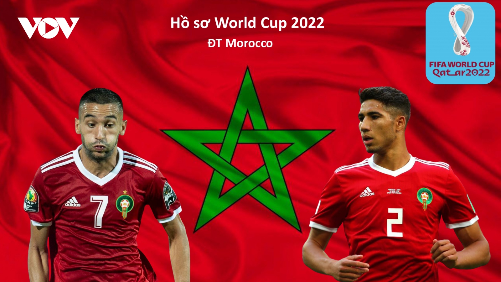 Hồ sơ các ĐT dự VCK World Cup 2022: Đội tuyển Morocco