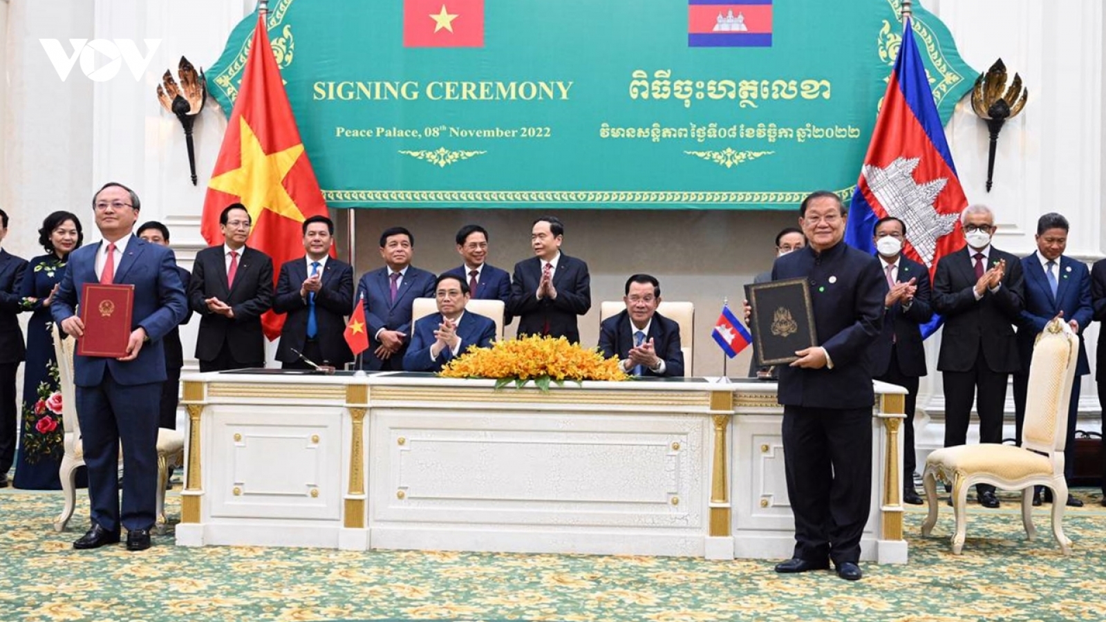 Đài TNVN và Bộ Thông tin Campuchia ký thỏa thuận hợp tác
