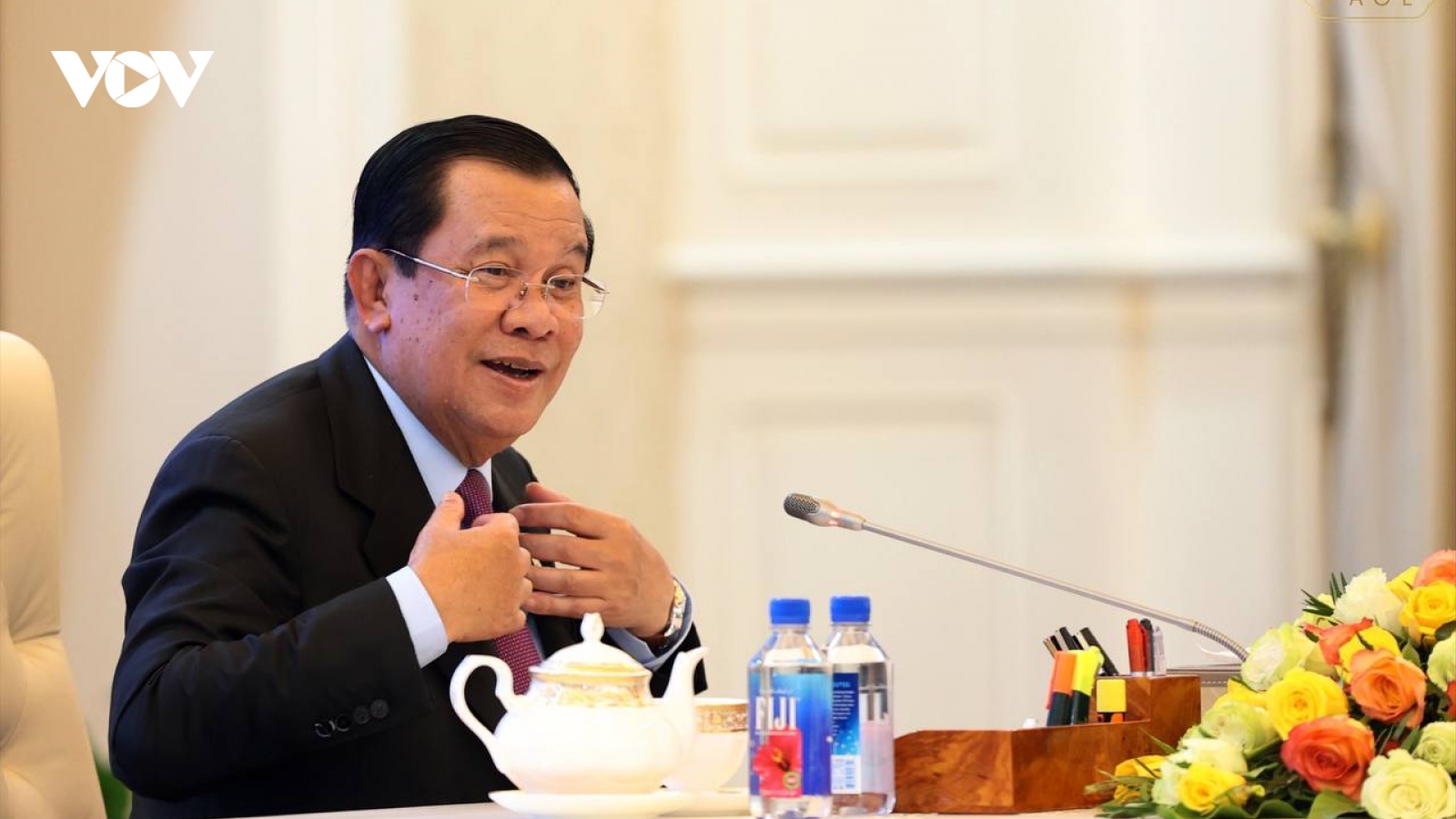 Thủ tướng Campuchia Hun Sen bình phục sau 4 ngày điều trị Covid-19