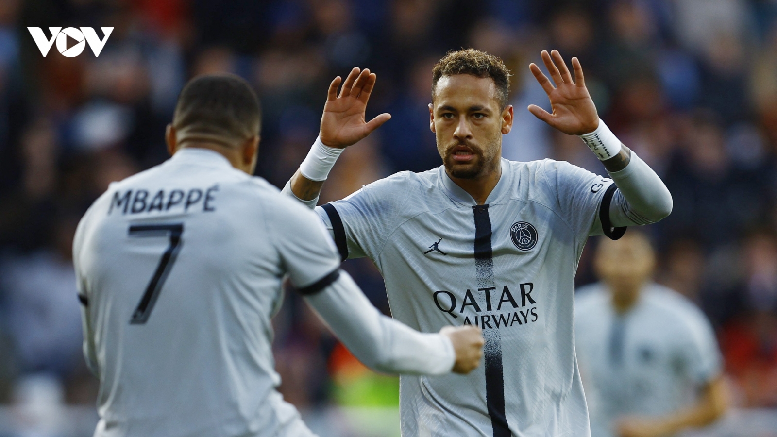 Neymar vừa ghi bàn vừa kiến tạo, PSG thắng nhọc trong ngày vắng Messi