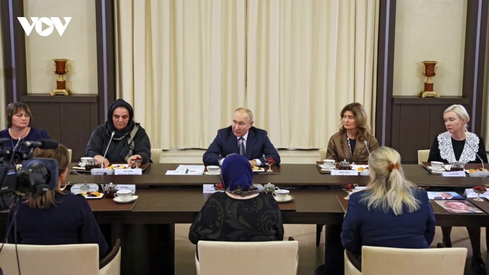 Tổng thống Putin gặp gỡ mẹ các quân nhân Nga đang chiến đấu tại Ukraine