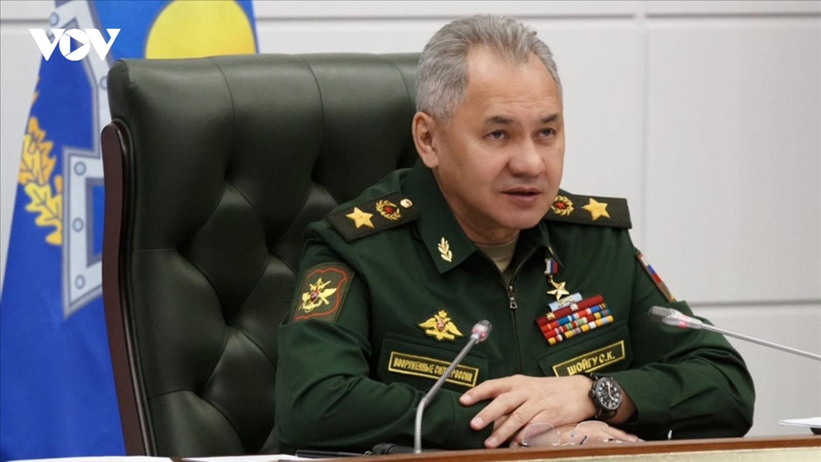 Bộ trưởng Quốc phòng Nga thăm sở chỉ huy chiến dịch quân sự đặc biệt ở Ukraine