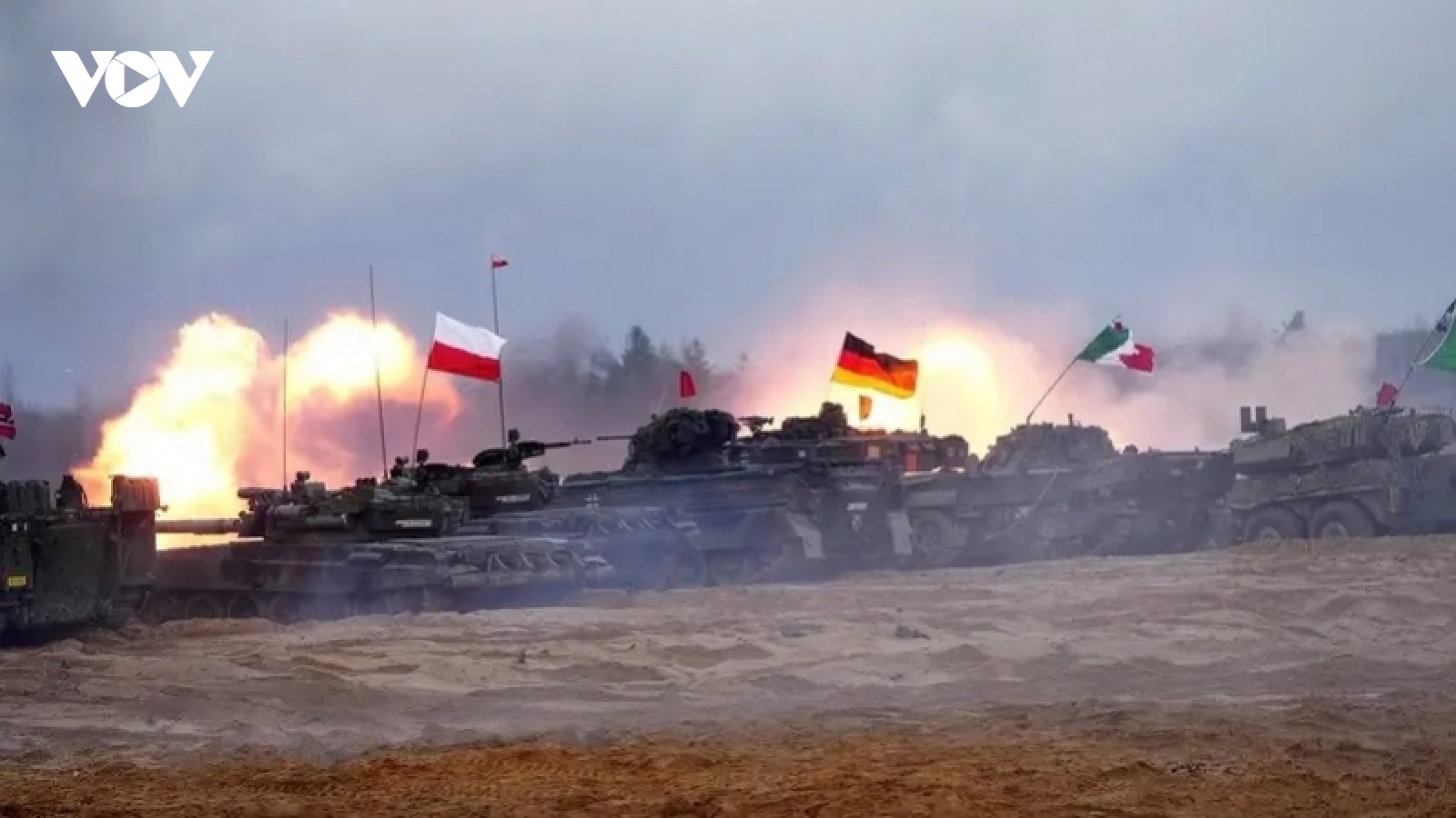 Các đồng minh NATO thử nghiệm hệ thống phòng không ở Romania