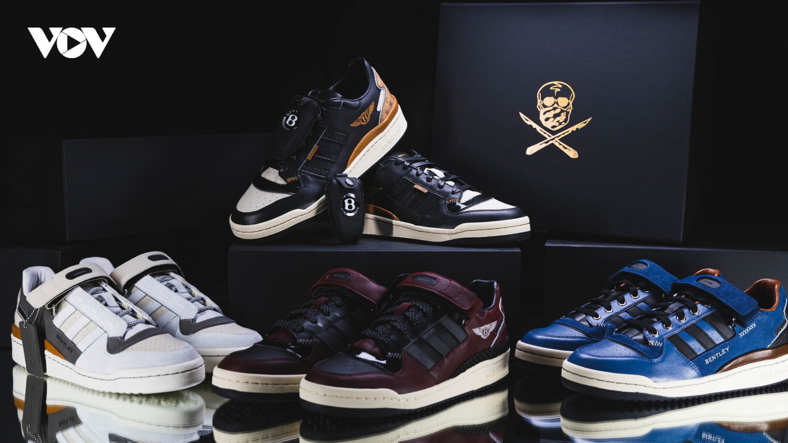 Bentley và The Surgeon hợp tác giới thiệu giày Sneaker phiên bản giới hạn