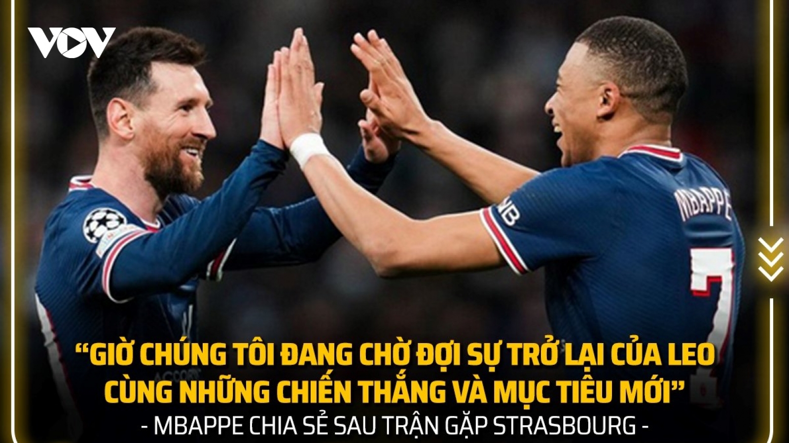 Biếm họa 24h: Mbappe chờ Messi trở lại PSG
