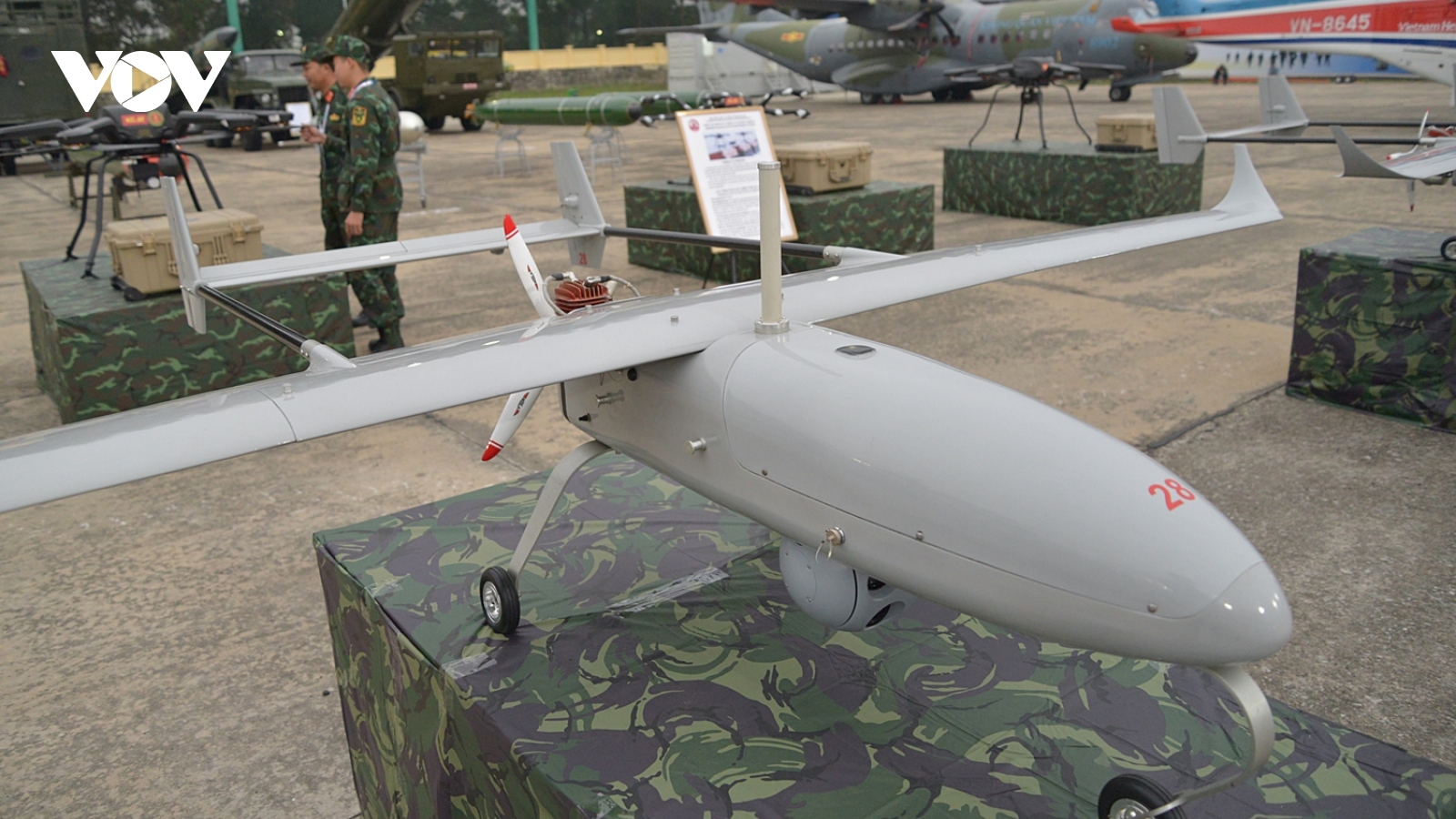 UAV quân sự Việt Nam tại Triển lãm Quốc phòng quốc tế 2022