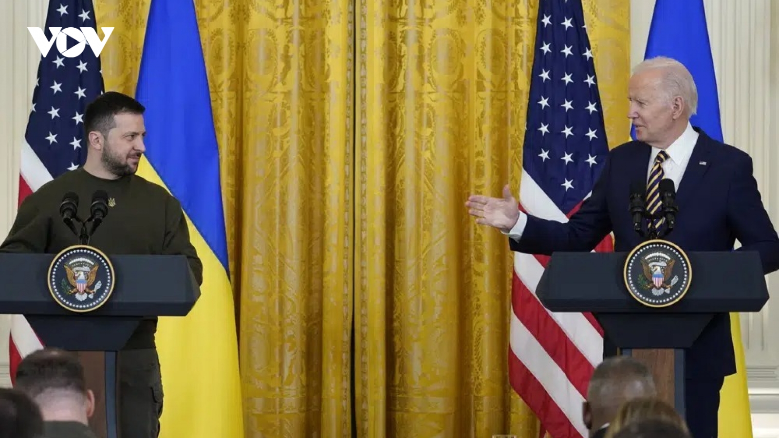 Tổng thống Mỹ Biden tuyên bố sát cánh cùng Ukraine đến cùng