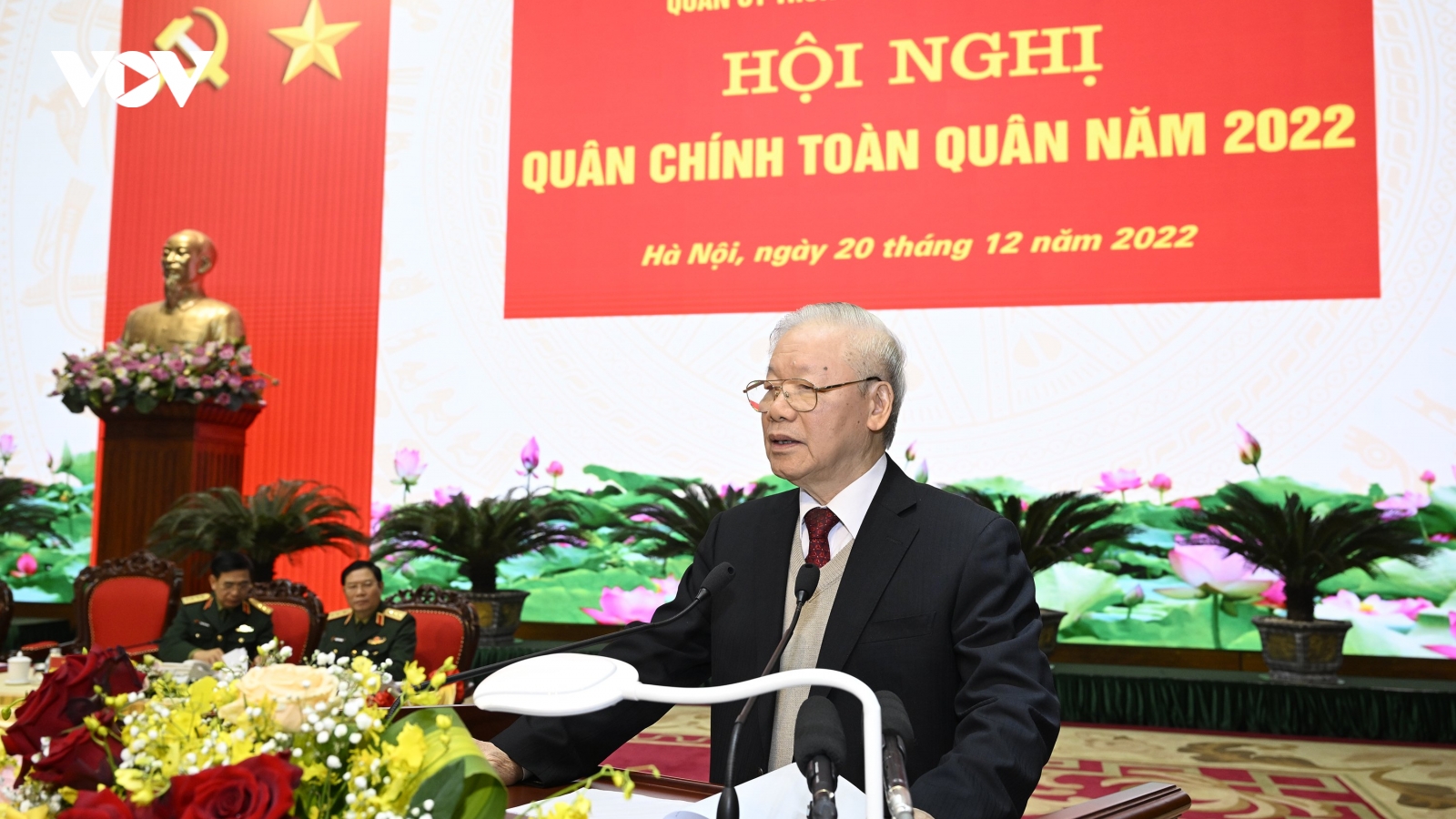 Toàn văn bài phát biểu của Tổng Bí thư tại Hội nghị Quân chính toàn quân năm 2022