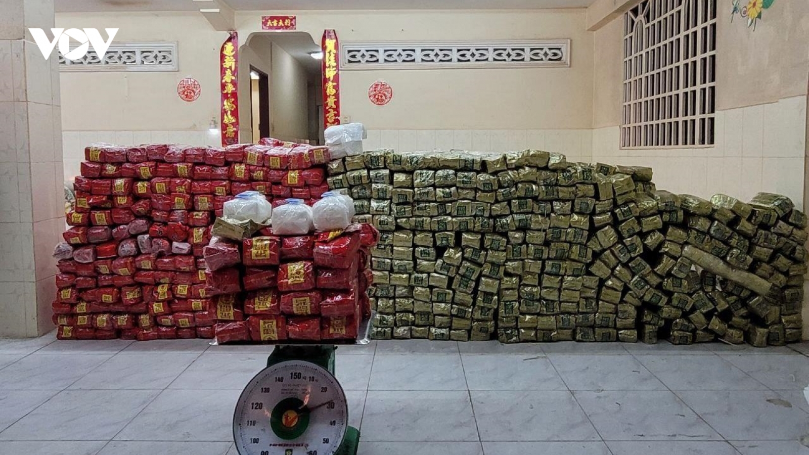 Campuchia tiếp tục thu giữ hơn 900kg ma túy