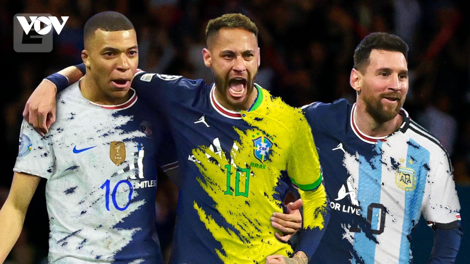 Biếm hoạ 24h: Mbappe - Neymar - Messi đồng loạt toả sáng ở World Cup 2022