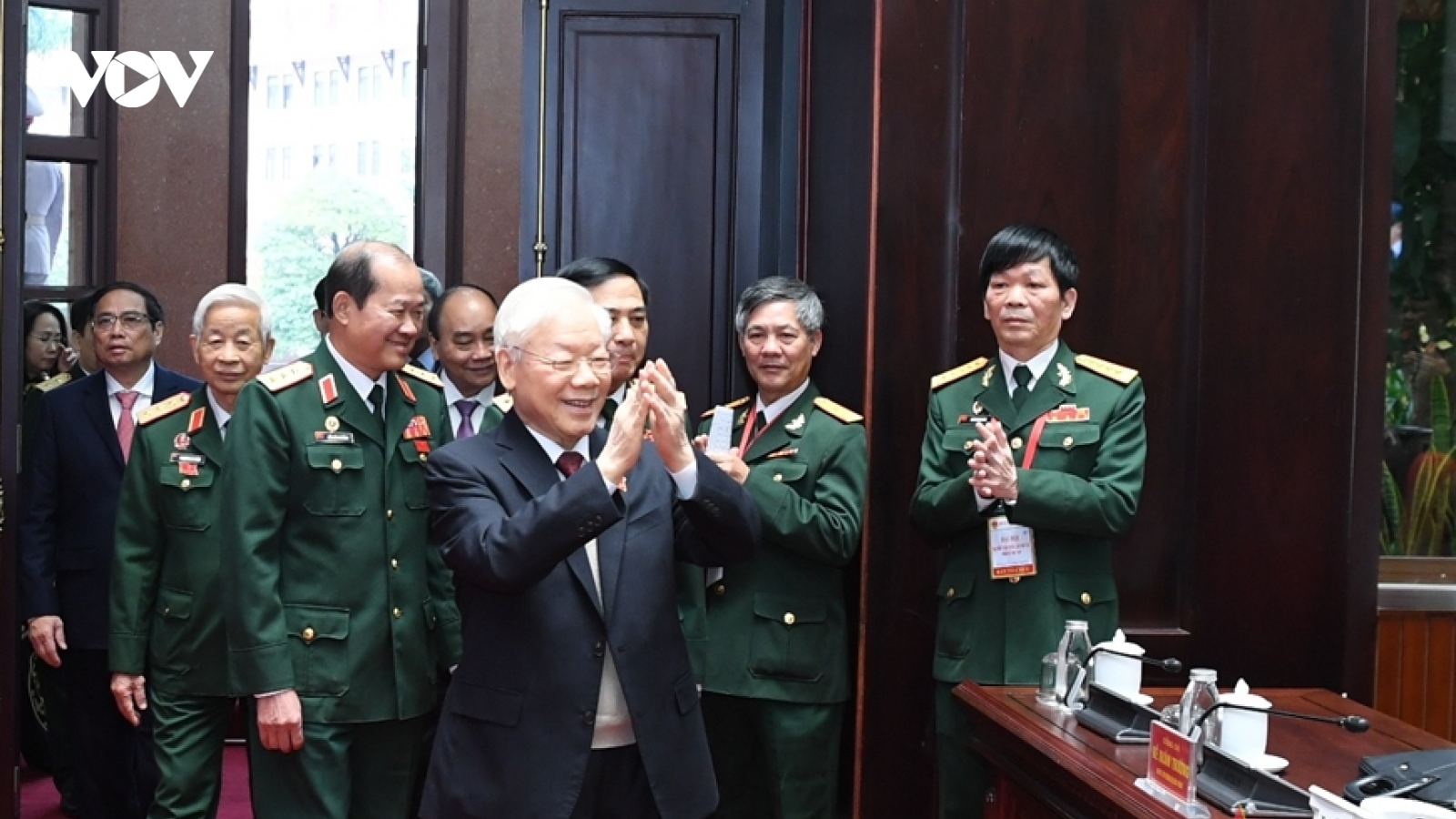 Tổng Bí thư dự khai mạc Đại hội đại biểu toàn quốc Hội Cựu chiến binh lần thứ VII