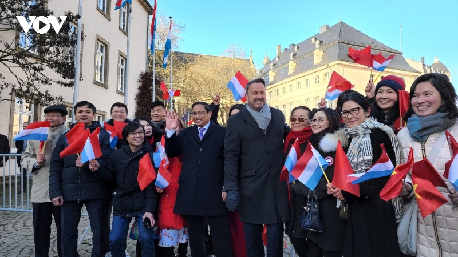 Thủ tướng Luxembourg đón và hội đàm với Thủ tướng Phạm Minh Chính