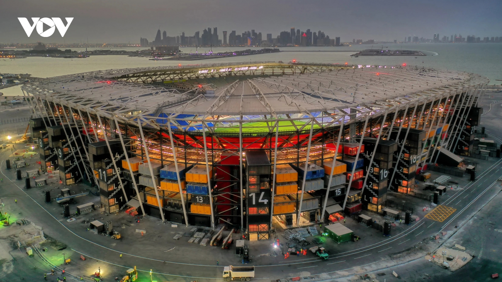 Sân vận động World Cup 2022 làm từ 974 container sắp bị tháo dỡ hoàn toàn