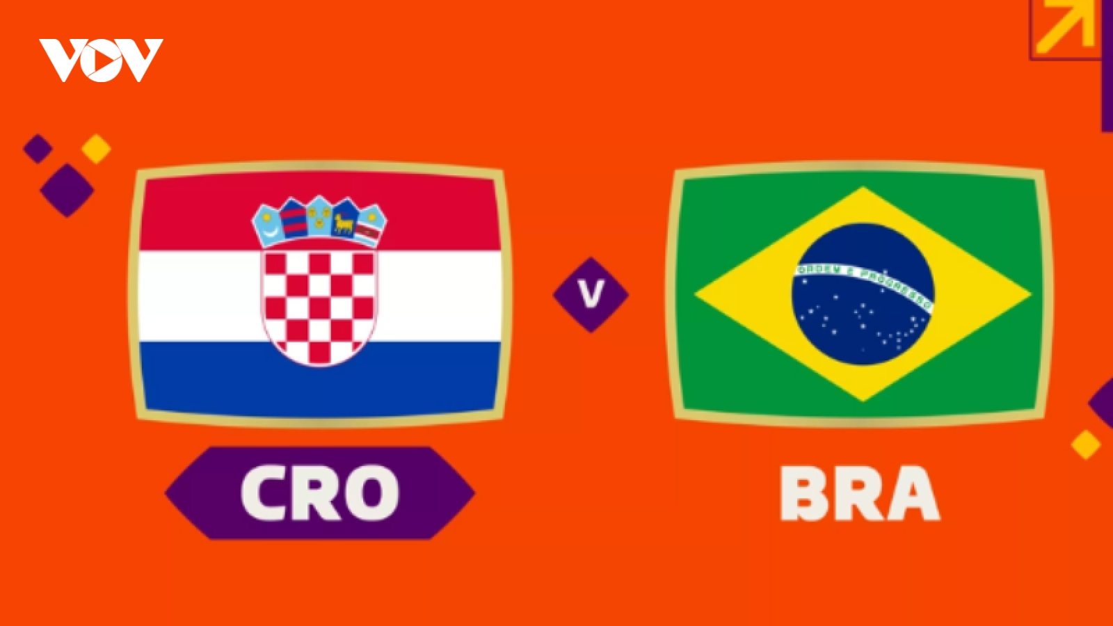 Link xem trực tiếp bóng đá Croatia vs Brazil, 22h ngày 9/12