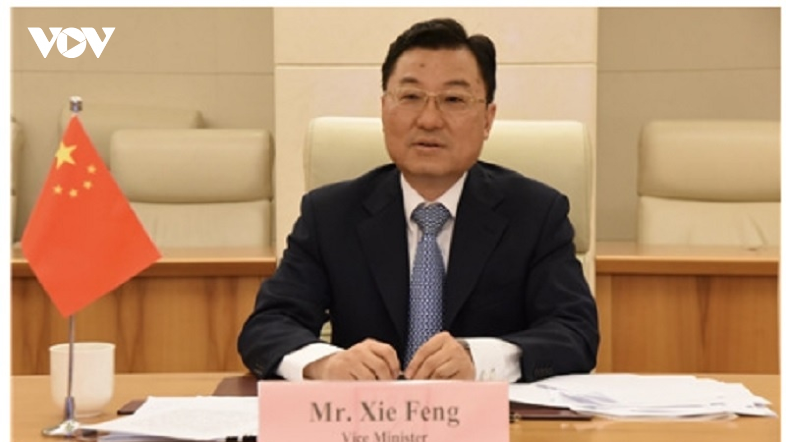 Thứ trưởng Ngoại giao Trung Quốc hội đàm với quan chức cấp cao Mỹ