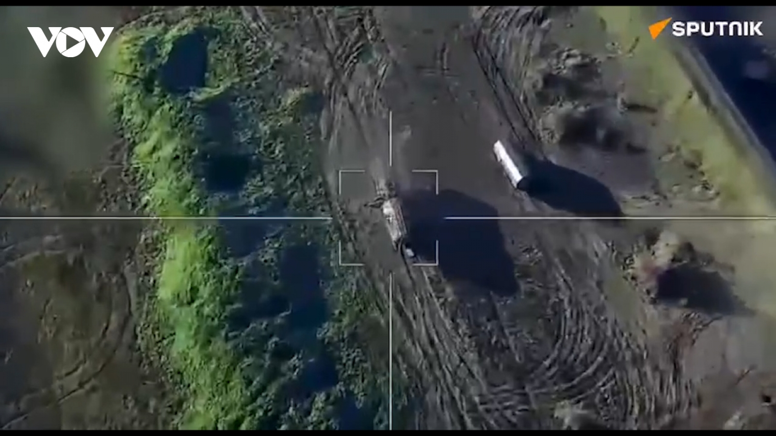 Nga tung video UAV Lancet phá hủy trạm radar của Ukraine ở Kherson