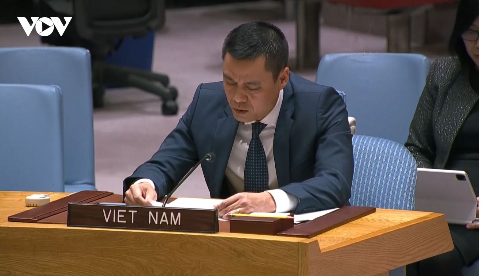 Việt Nam thay mặt ASEAN phát biểu tại Hội đồng Bảo an về cải tổ chủ nghĩa đa phuơng