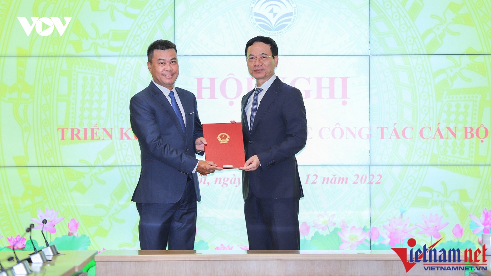 Bộ Thông tin và Truyền thông điều động và bổ nhiệm nhiều cán bộ