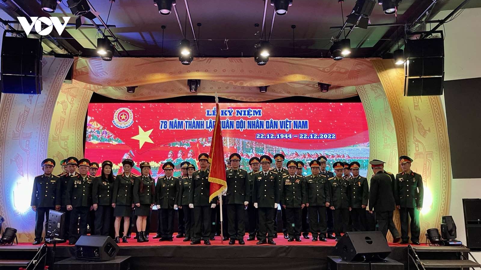 Kỷ niệm 78 năm ngày thành lập Quân đội Nhân dân Việt Nam tại Cộng hòa Séc