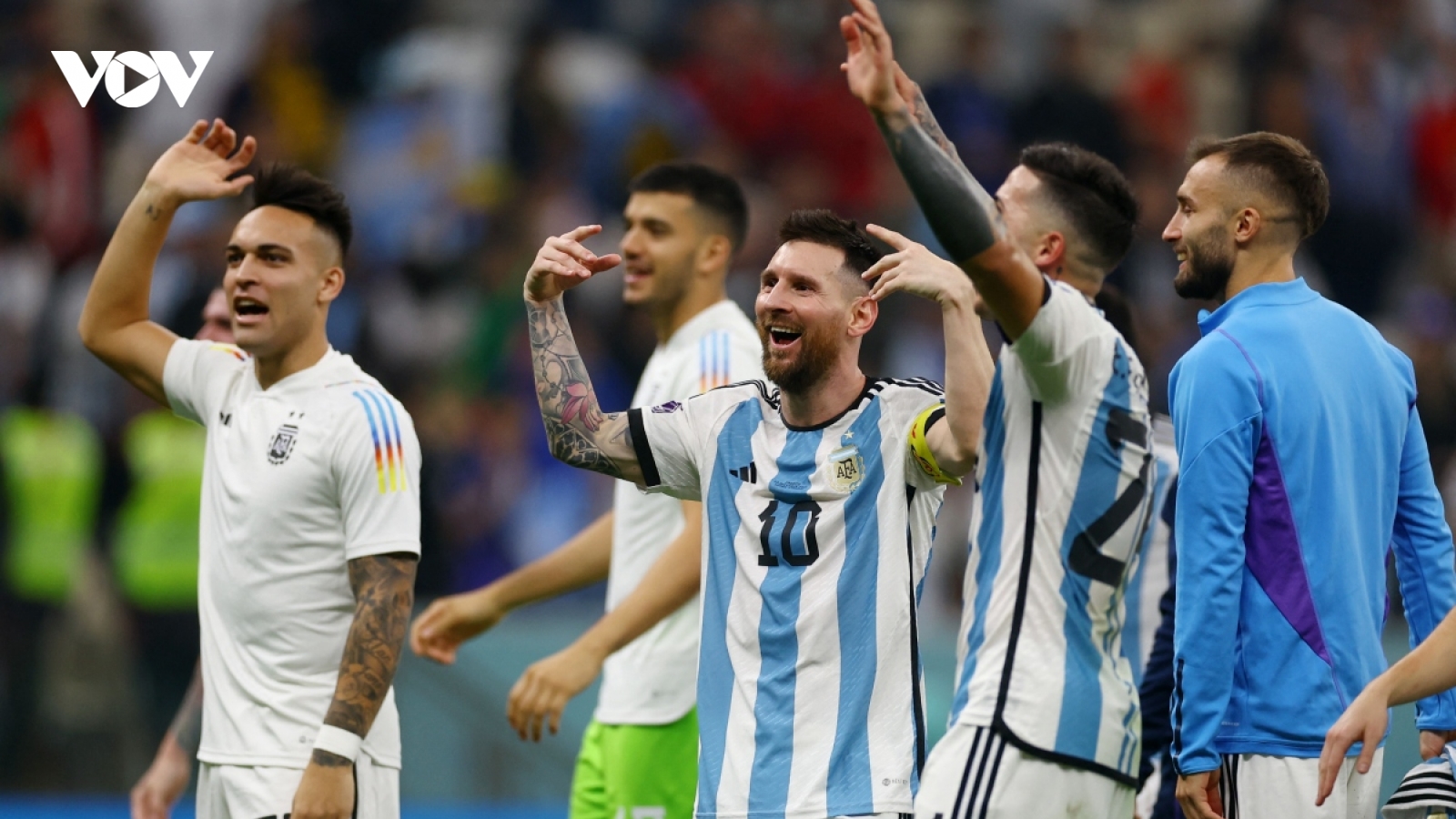 Người dân Argentina vỡ òa trong niềm vui vô địch World Cup 2022