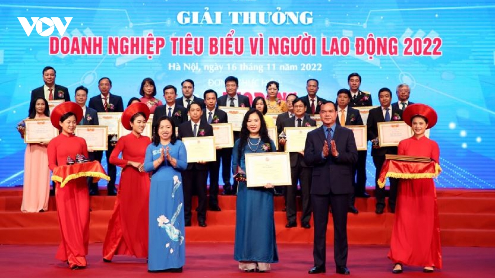 Tập đoàn BRG nhận giải thưởng “Doanh nghiệp tiêu biểu vì người lao động"