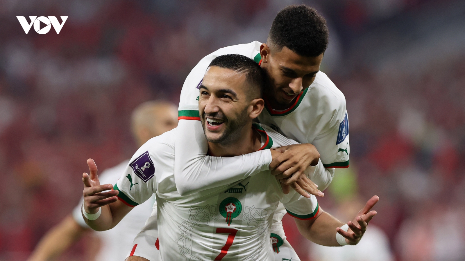 Thắng thuyết phục Canada, Morocco vào vòng 1/8 World Cup 2022 với ngôi nhất bảng F