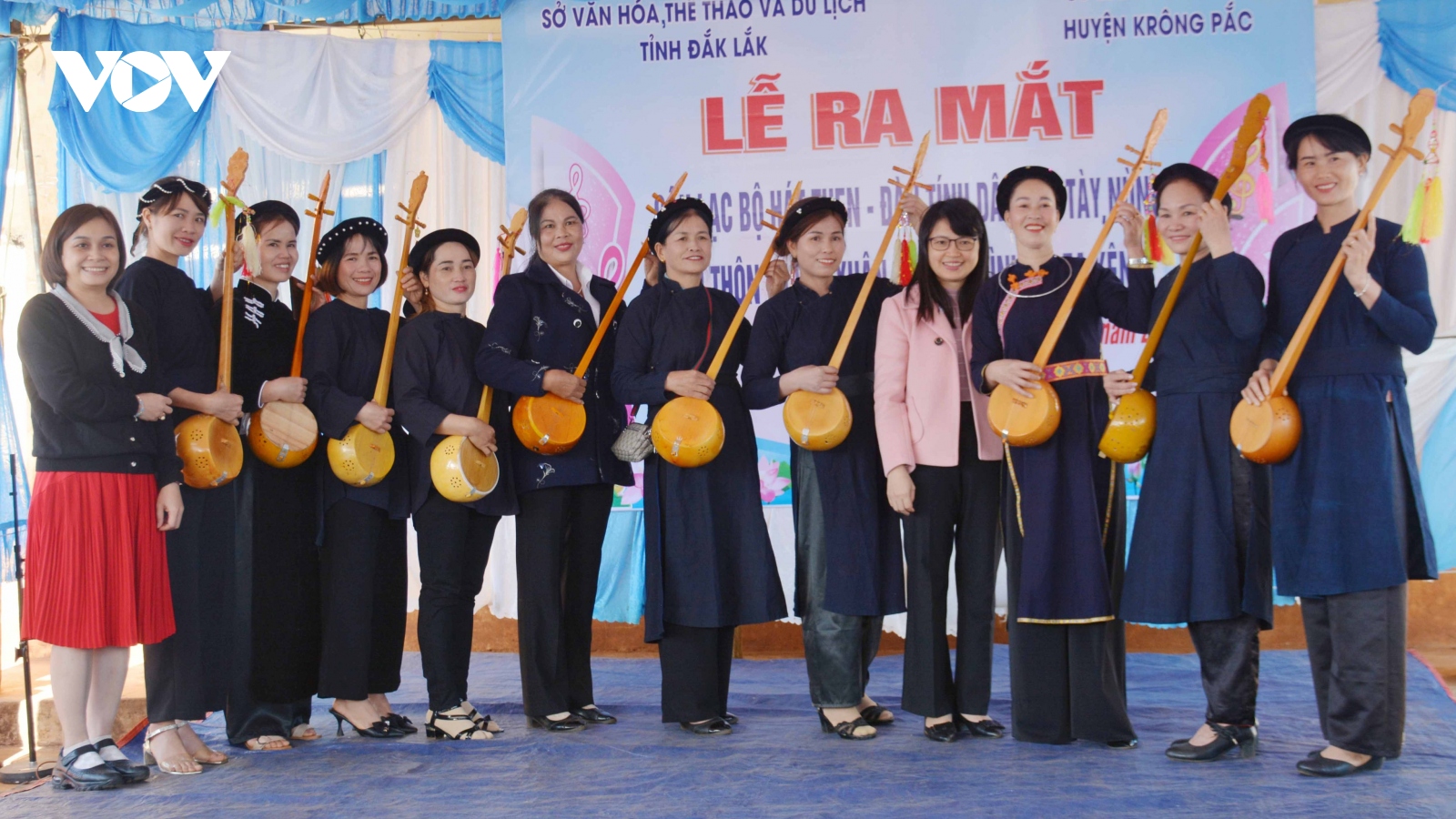 Đắk Lắk ra mắt câu lạc bộ hát then - đàn tính dân tộc Tày, Nùng