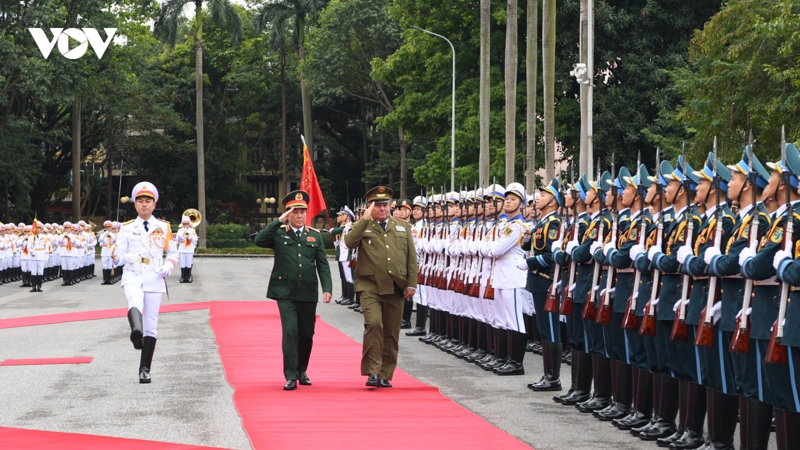 Chủ nhiệm Chính trị các LLVT Cách mạng Cuba thăm chính thức Việt Nam
