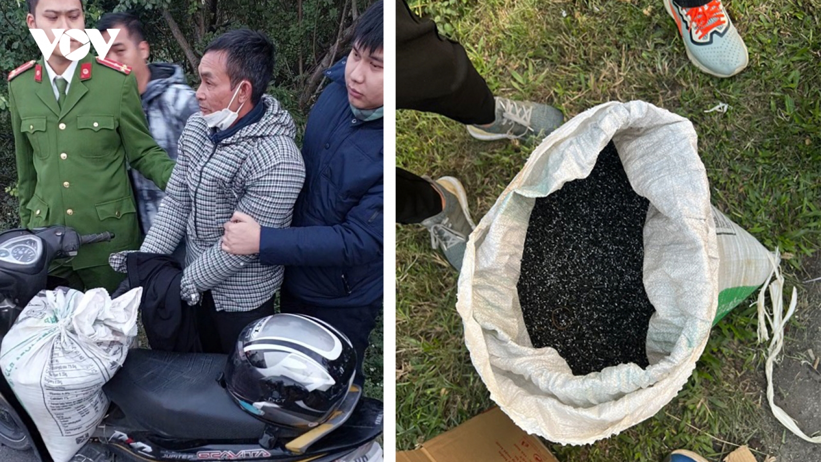 Vận chuyển trái phép hơn 30 kg vật liệu nổ