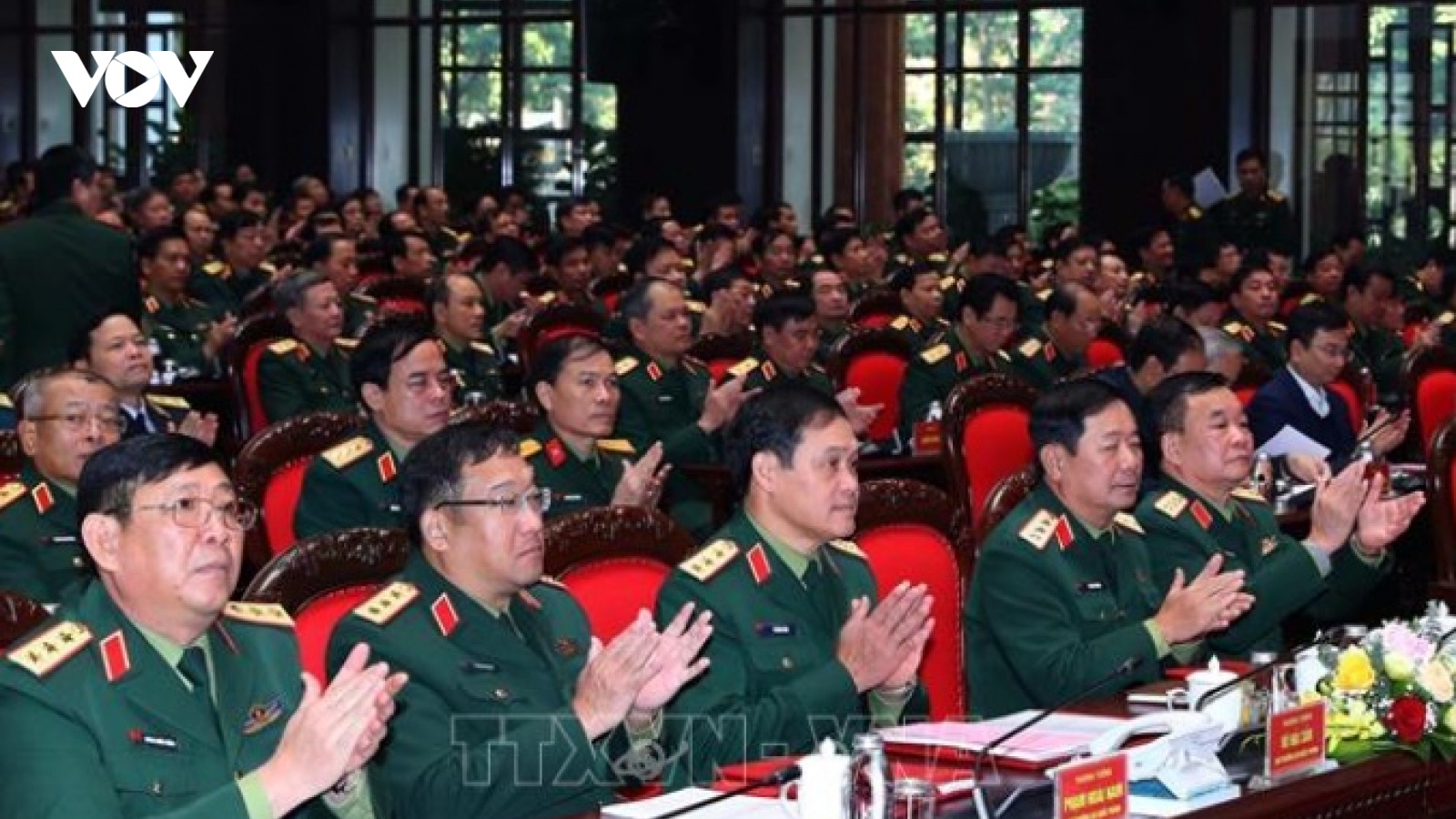 Tổng Bí thư Nguyễn Phú Trọng dự hội nghị quân chính toàn quân 2022
