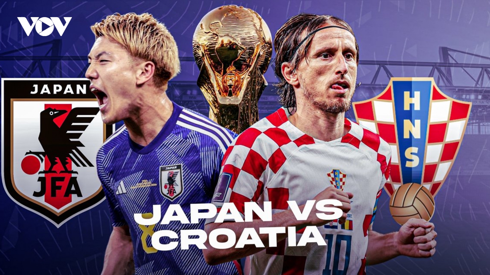 Link xem trực tiếp bóng đá Nhật Bản vs Croatia, 22h ngày 5/12
