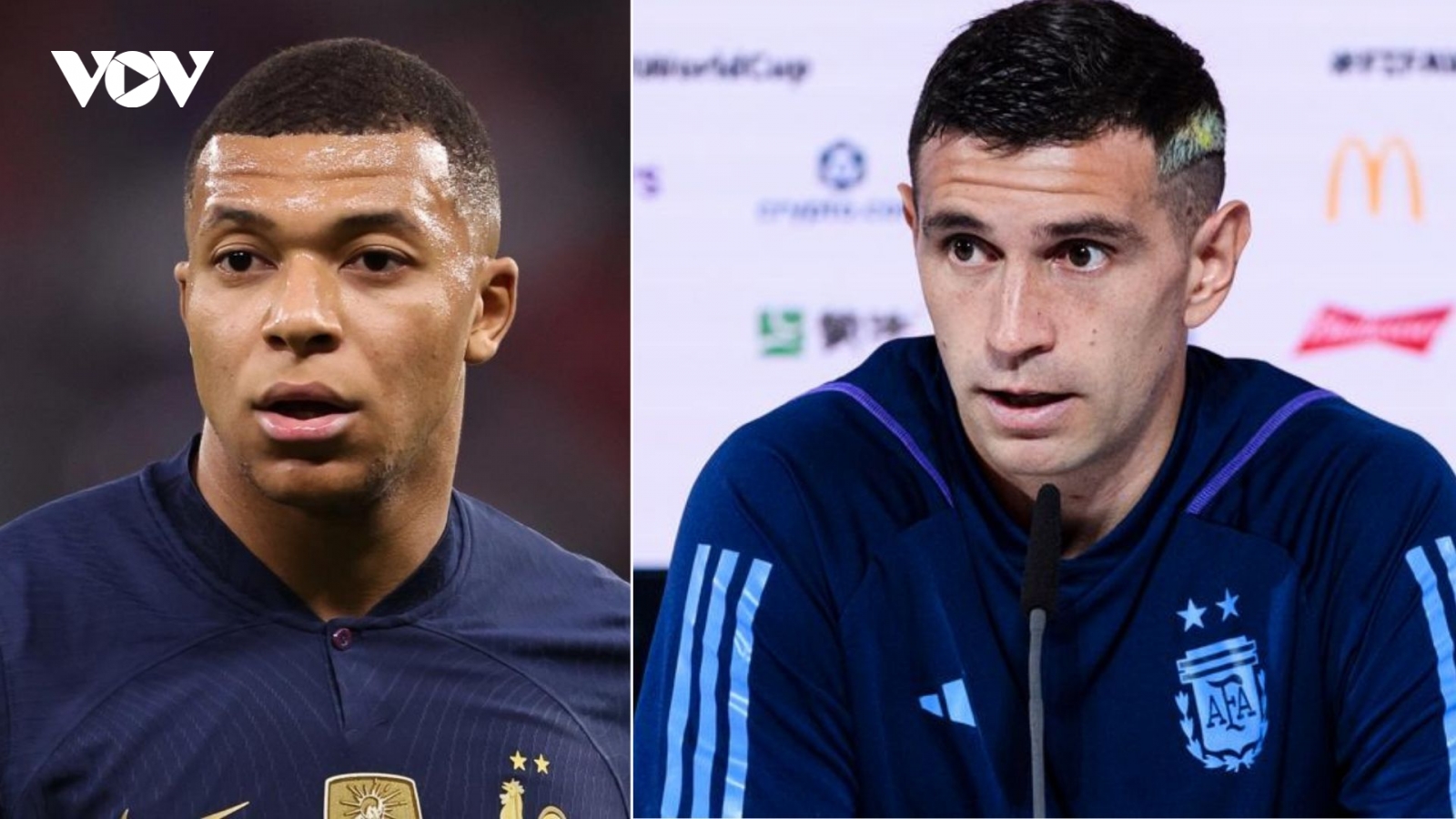 Thủ môn Argentina đấu khẩu với Mbappe trước chung kết World Cup 2022