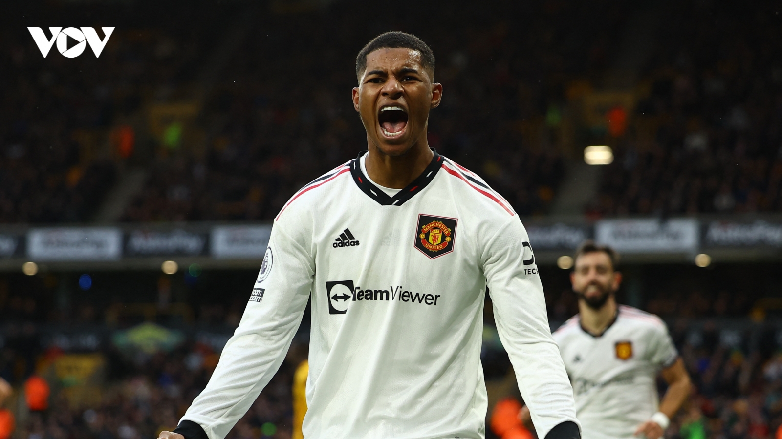 Rashford "bắn hạ" Wolves, MU chiếm vị trí top 4 Ngoại hạng Anh